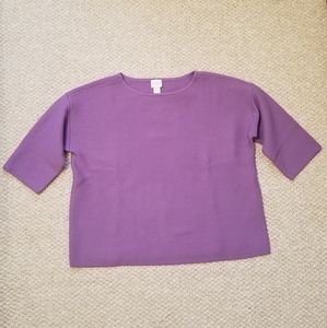 Chico's 1/2 sleeve lightweight sweater